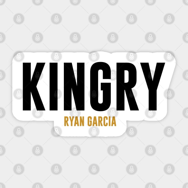 KINGRY Ryan Garcia Sticker by cagerepubliq